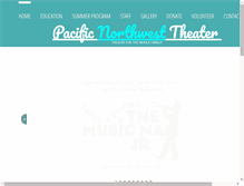 Tablet Screenshot of pnwtheater.com